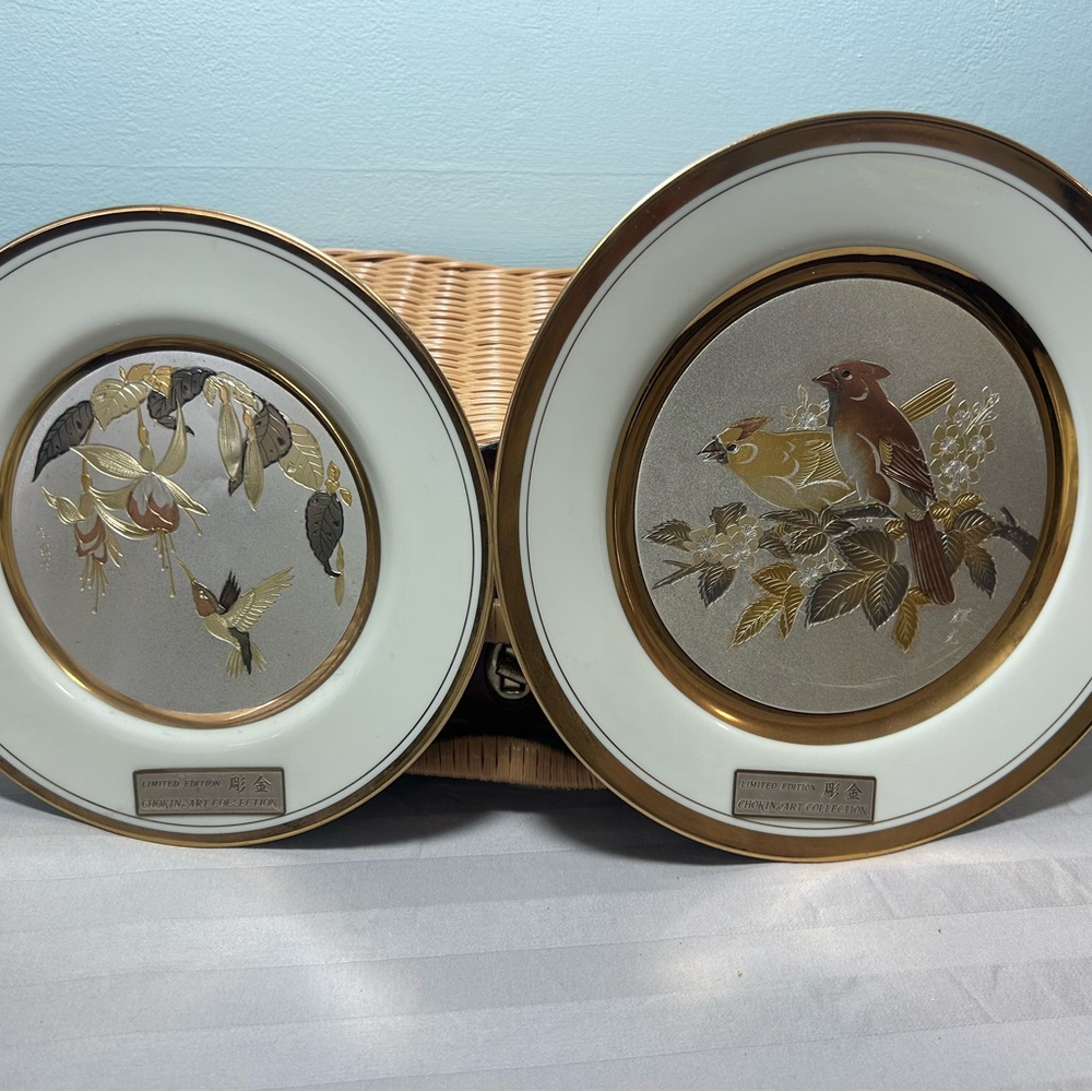 Limited Ed. Chokin Art Plates